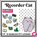 Recorder Cat: Recorder Lesson Bundle